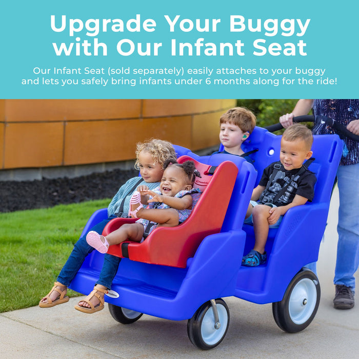 Foundations Gaggle® Parade™ 4 Seat Buggy – Multi-Child Baby Stroller