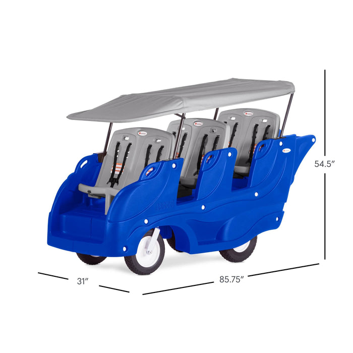 Toit de protection contre les intempéries et le soleil pour poussette Foundations Gaggle® Parade™ 6