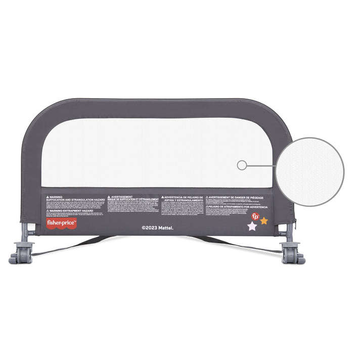 Dream On Me Fisher-Price Little Naps Bed Rail – Grey (9)