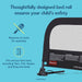Dream On Me Fisher-Price Little Naps Bed Rail – Grey (3)