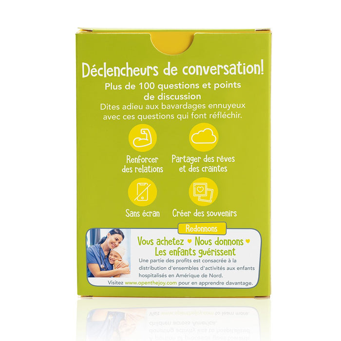 Parlons-en! Cartes de conversation de FDMT