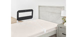 Evolur Snooze Shield Swing-Down Guardrail – Black lifestyle
