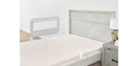 Evolur Snooze Shield Swing-Down Guardrail – Grey lifestyle