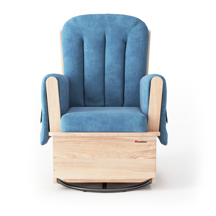 Fauteuil berçant pivotant pour adultes Foundations® SafeRocker™ – Fauteuil berçant de qualité commerciale avec rotation à 360°