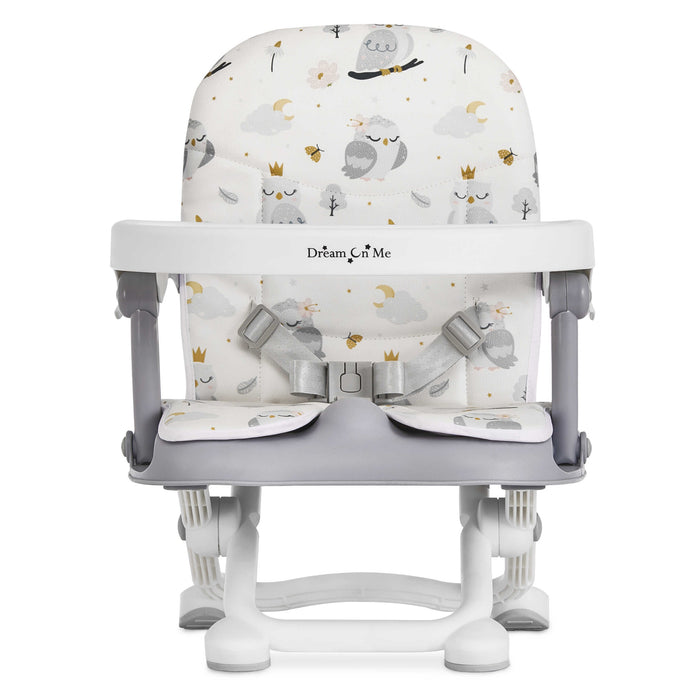 Dream On Me Munch N’ Go Booster Seat – Light Grey angle