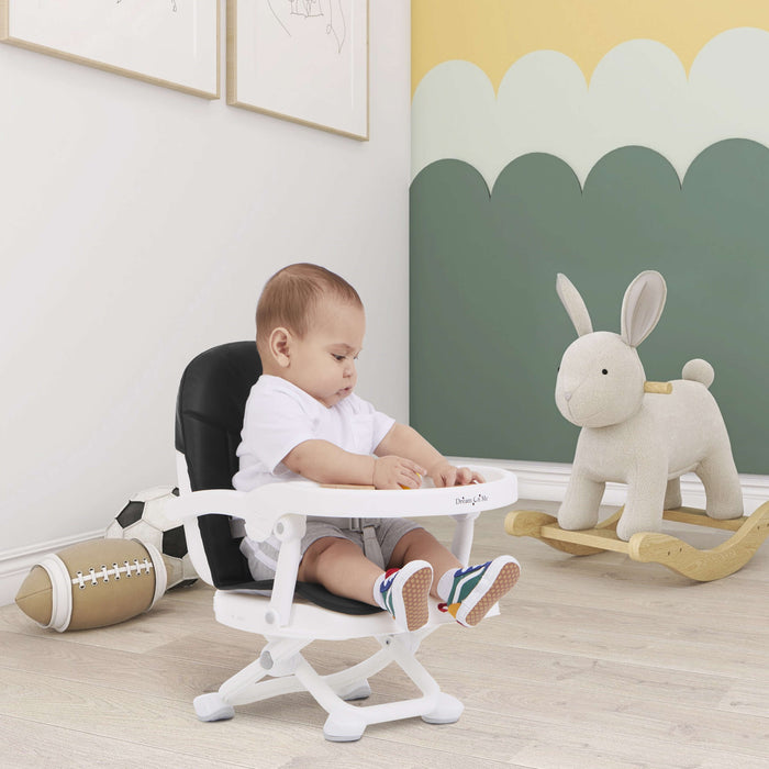 Dream On Me Munch N’ Go Booster Seat – Black lifestyle