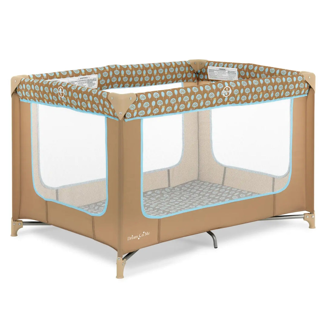Dream On Me Zodiak Portable Playard – Coffee Blue