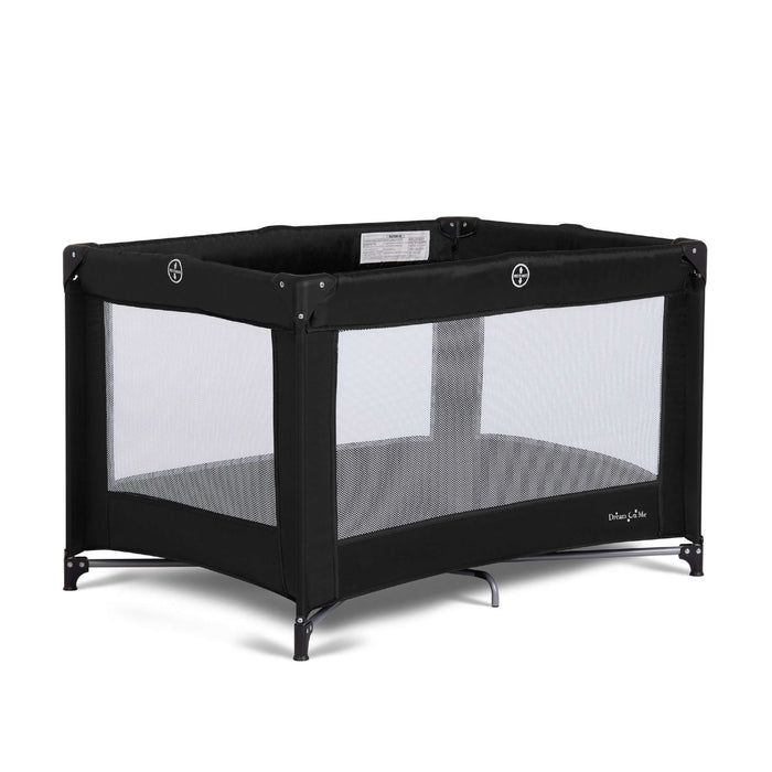Dream On Me Zazzy Portable Playard With Bassinet – Black lifestyle