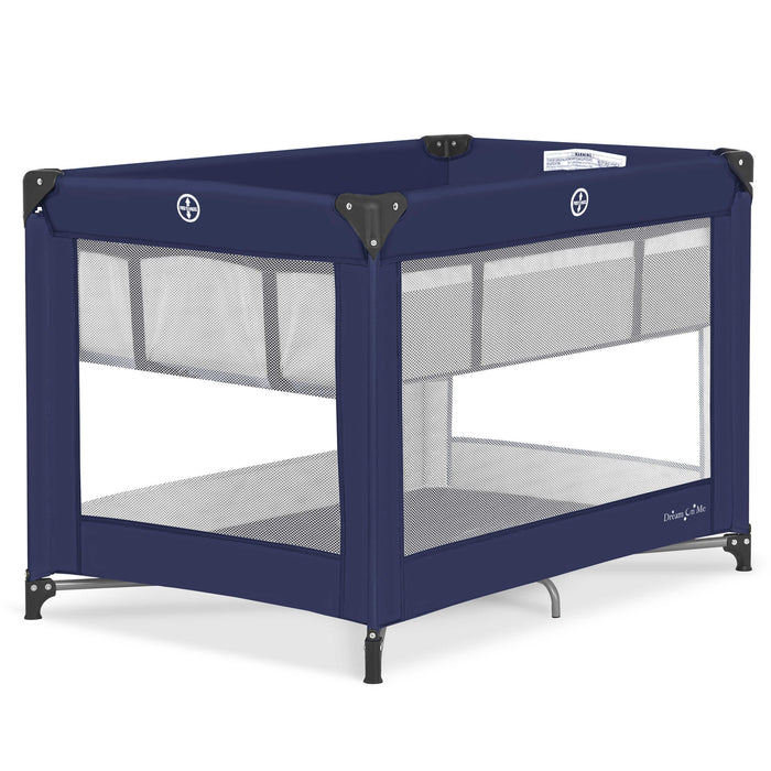 Dream On Me Zazzy Portable Playard With Bassinet – Navy lifestyle