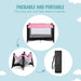 Dream On Me Zazzy Portable Playard With Bassinet – Pink lifestyle
