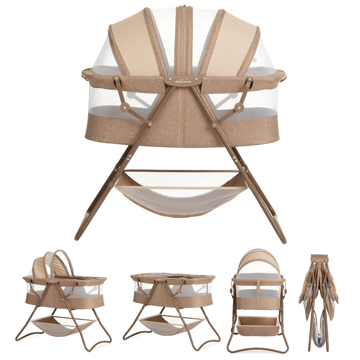 Dream On Me Karley Bassinet – Tan (7)