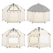 Dream On Me Pop Up Children Playpen – French White