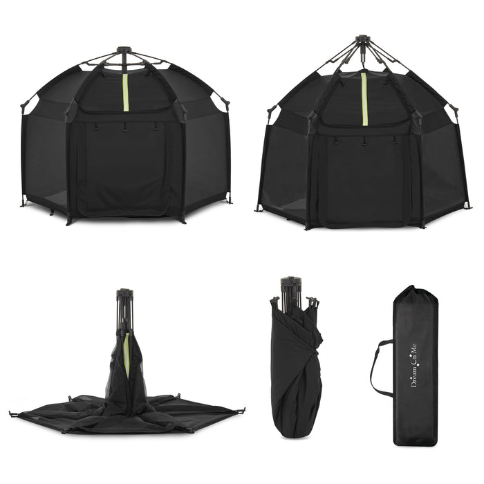 Dream On Me Pop Up Children Playpen – Noir lifestyle