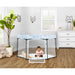 Dream On Me Onyx Playpen – Sky Blue lifestyle