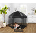 Dream On Me Onyx Playpen Set with Canopy – Black lifestyle