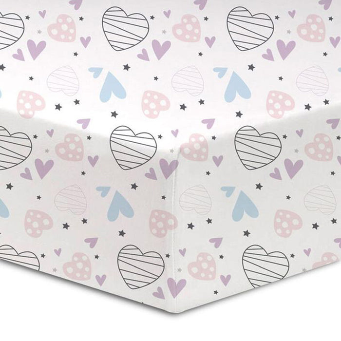 Koalababy Percale Fitted Crib Sheet
