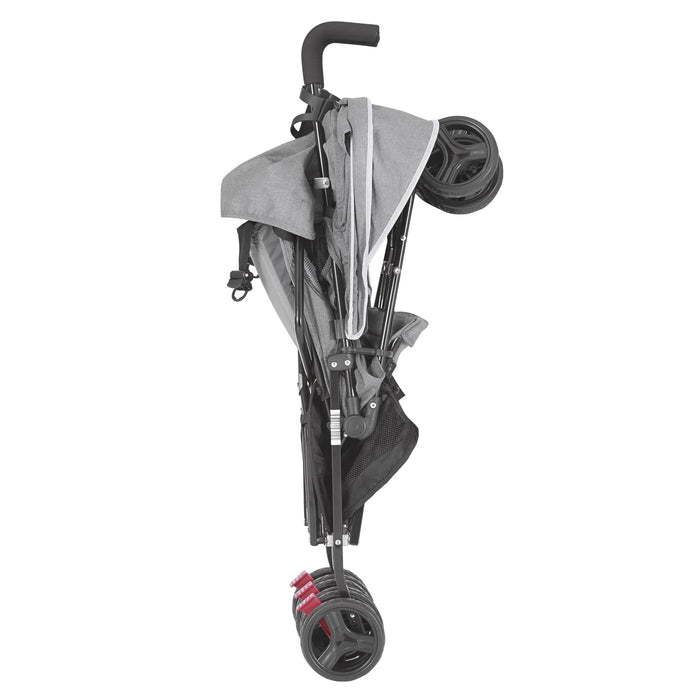 Dream On Me Volgo Twin Umbrella Stroller – Grey lifestyle