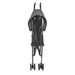 Dream On Me Aero Travel Light Stroller – Black lifestyle