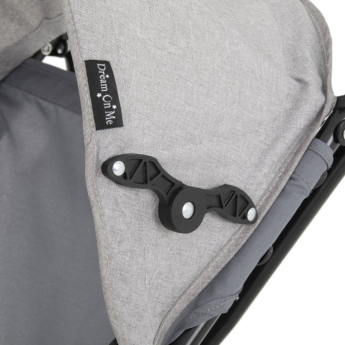 Dream On Me Aero Travel Light Stroller – Grey lifestyle