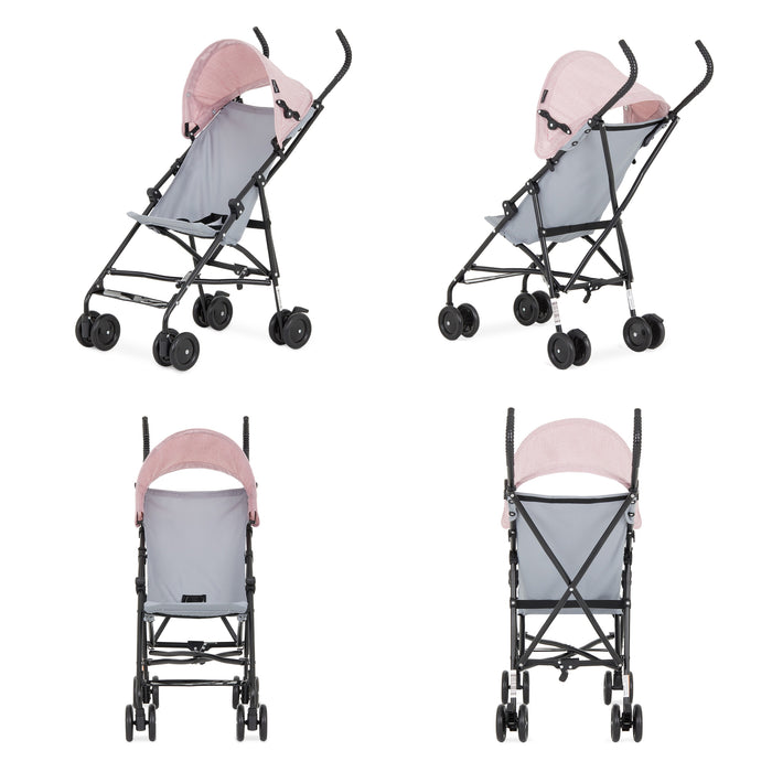 Dream On Me Aero Travel Light Stroller – Pink lifestyle