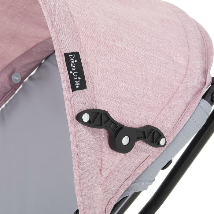 Dream On Me Aero Travel Light Stroller – Pink lifestyle