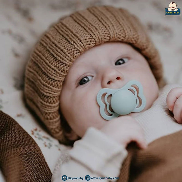 Sucettes Collection SUPREME de BIBS | SILICONE | Tétine plate - Lot de 2