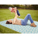 Dream On Me Play Time Reversible Baby Play Mat – Multi House + Blue Print lifestyle