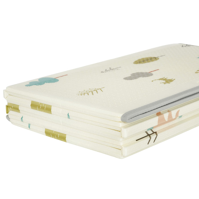 Dream On Me Play Time Reversible Baby Play Mat – Multi-Cloud + Jungle Bear lifestyle