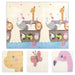 Dream On Me Play Time Reversible Baby Play Mat – Happy Animals lifestyle