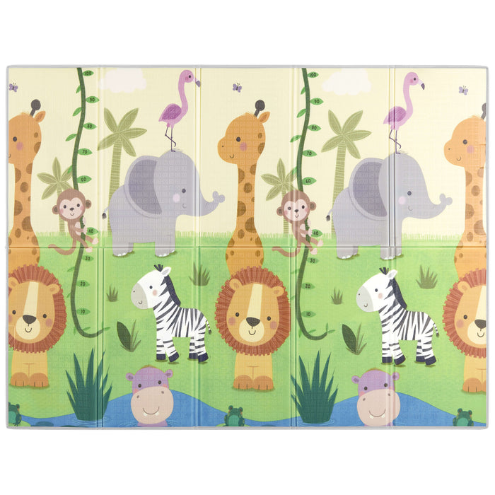 Dream On Me Play Time Reversible Baby Play Mat – Happy Animals lifestyle