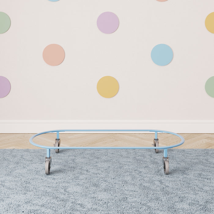 Foundations Podz™ Standard Size Cot Carrier – Mobile Transport & Storage Carrier for Daycare Cots