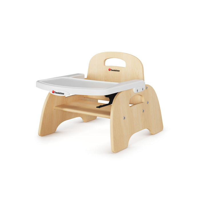 Foundations Easy-Serve Kids Feeding Chair with Removable Tray & 3-Point Harness