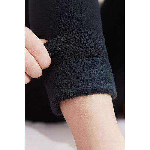 Mondor Thermal Leggings / Footless Figure Skating Tights 4790 - Black