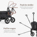 Evolur TrailBlazer Wagon Stroller – Black Key Feature