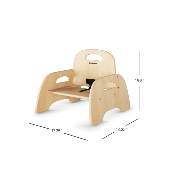 Foundations® Simple Sitter™ Feeding Chair – Solid Wood Childcare Feeding Chair (2-Pack)