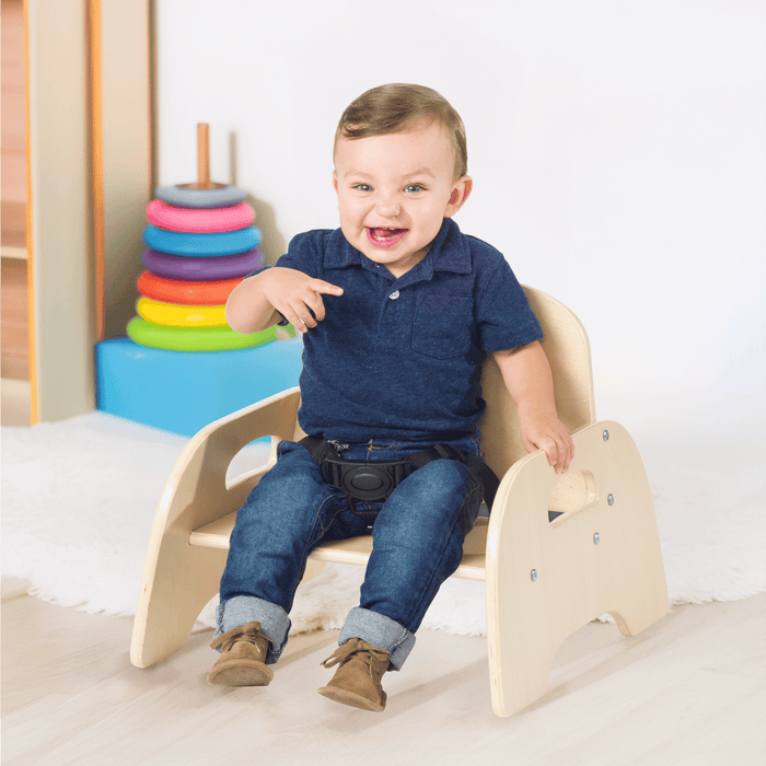 Foundations® Simple Sitter™ Feeding Chair – Solid Wood Childcare Feeding Chair (2-Pack)