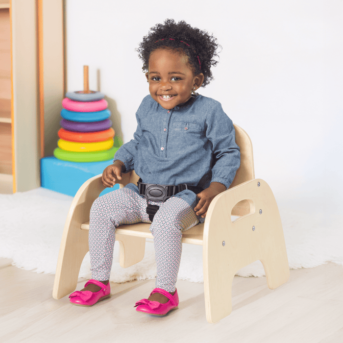 Foundations® Simple Sitter™ Feeding Chair – Solid Wood Childcare Feeding Chair (2-Pack)