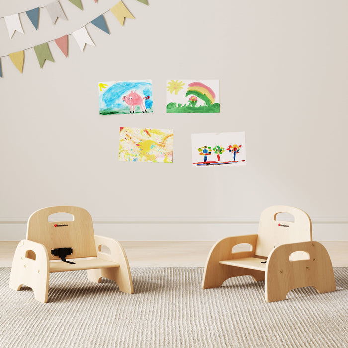 Chaise d'alimentation en bouleau Simple Sitter™ de Foundations (Paquet de 2)