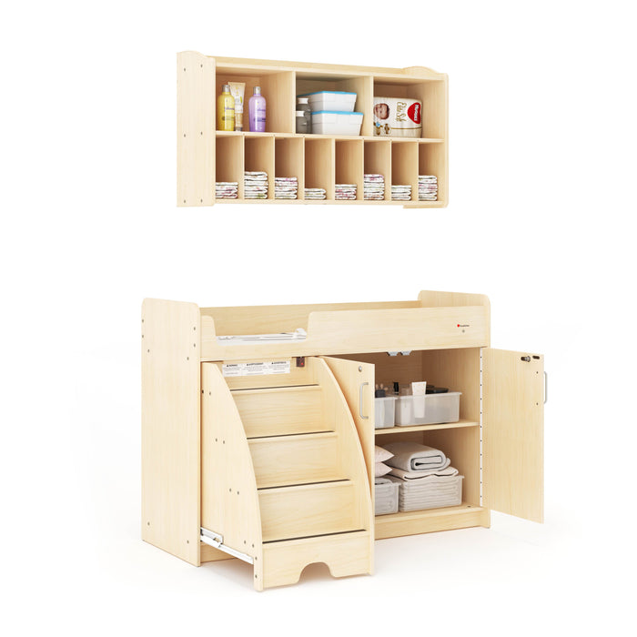 Foundations SafetyCraft® Changing Table Diaper Organizer