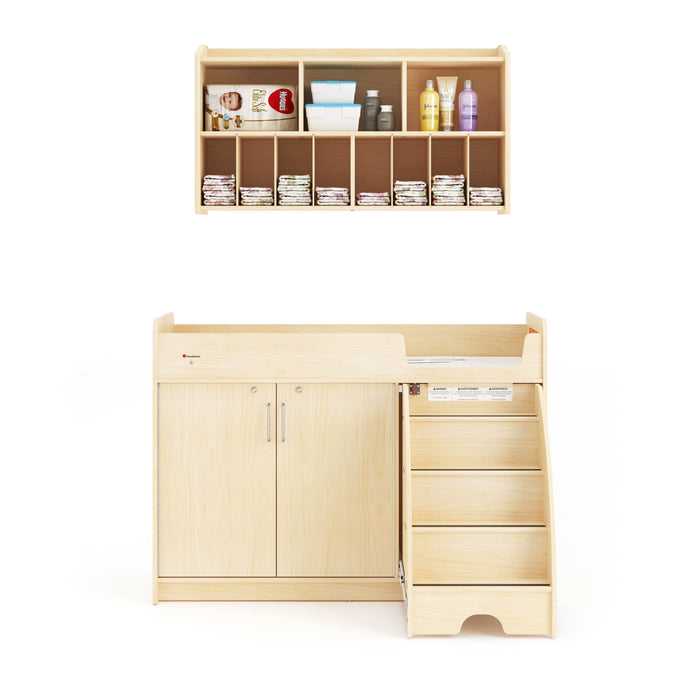 Foundations SafetyCraft® Changing Table Diaper Organizer