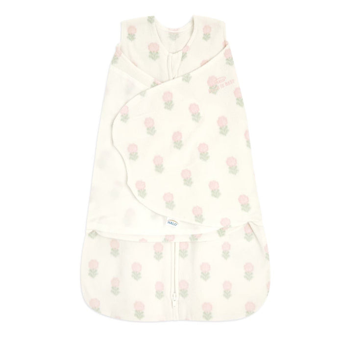 Halo Sleepsack Swaddle Micro-Fleece - Block Flower - 3.0 TOG