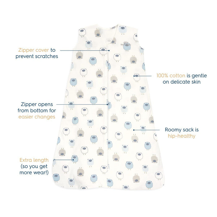 Halo Sleepsack Wearable Blanket - Sleepy Sheep - 0.5 TOG