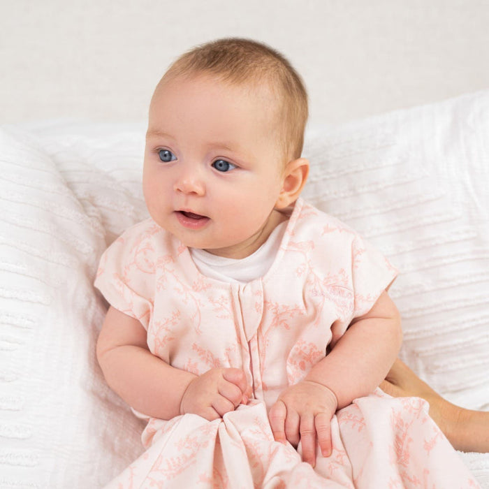 Halo Sleepsack Wearable Blanket - Pink Toile - 0.5 TOG