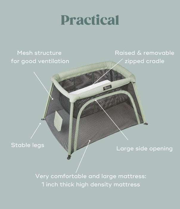 Babymoov Moov & Comfy 3-in-1 Lightweight Travel Crib