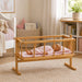 Solid wood cradle lifstyle in kids bedroom - Goldtex