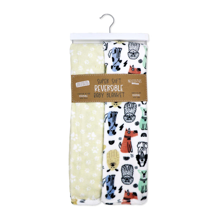 Necessities Baby Reversible Printed Blanket