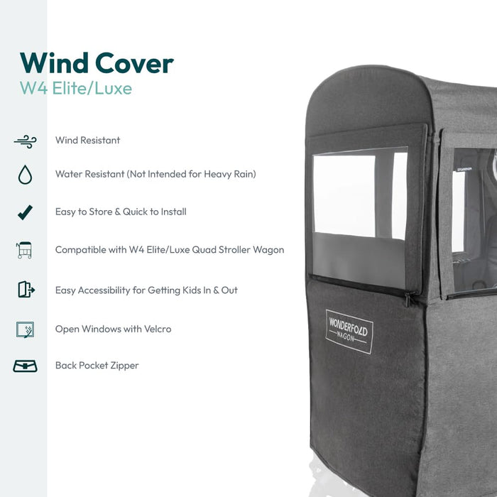 Wonderfold Wind Cover for W4 Elite/Luxe Wagon