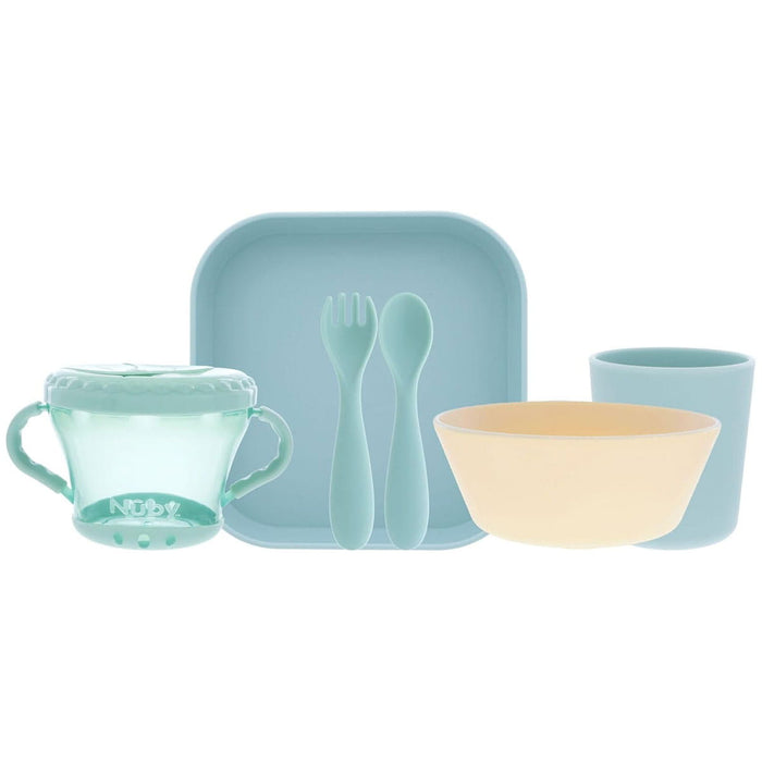 Nuby Toddler Tableware Feeding Set - 6-Piece Set