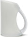 Translucent plastic rinse cup with ergonomic handle for babies and kids bath time