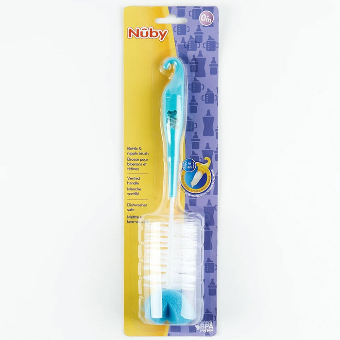 Nuby Deluxe Baby Bottle Cleaning Brush